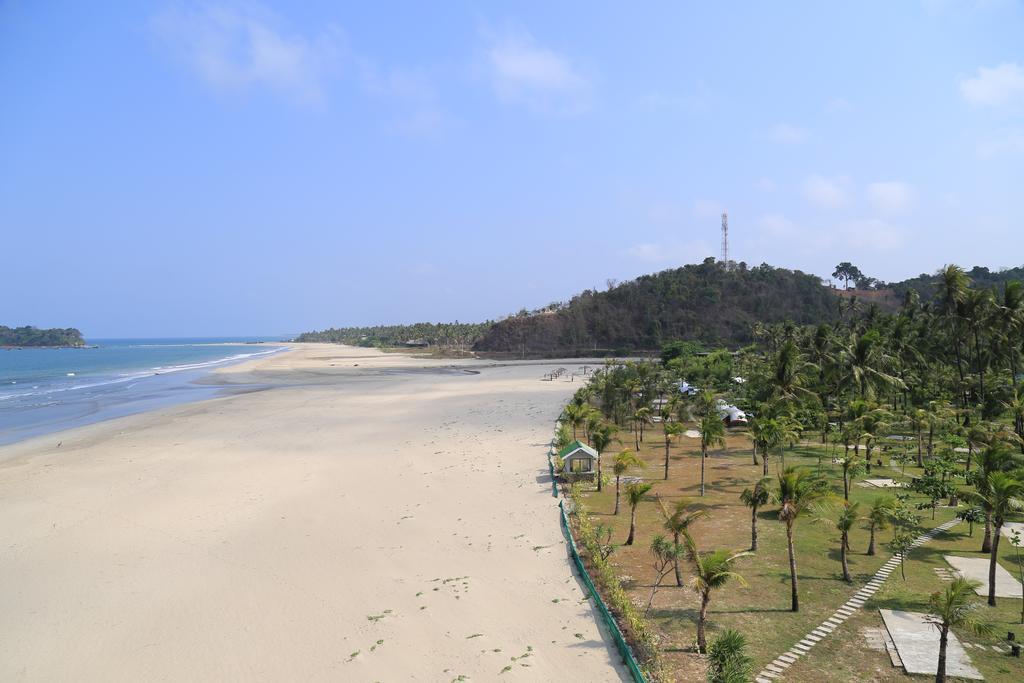 Ocean Front Campgrounds Ngwesaung Exteriér fotografie